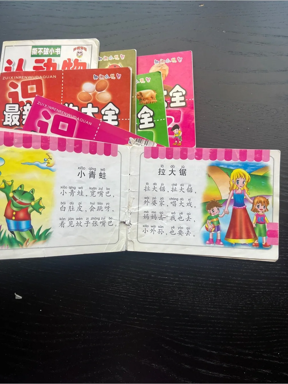 Chinese Children Early Learning Pocket Flash Card Books Set 806077421